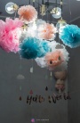 Zdjcie osoby, ktra kupia Konfetti dekoracja na baby shower HELLO WORLD