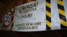 Zdjcie osoby, ktra kupia Baner urodzinowy ZNAK personalizowany - 125x38cm