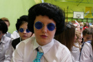 Zdjcie osoby, ktra kupia Okulary LENONKI niebieskie