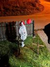 Zdjcie osoby, ktra kupia Strj na Halloween STRASZNY KLAUN - M