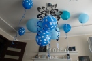 Zdjcie osoby, ktra kupia Niebieskie balony na baby shower BUCIKI (6szt.) 